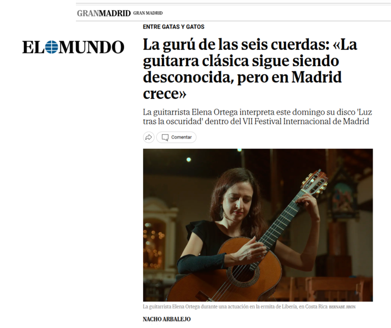 Artículo en El Mundo